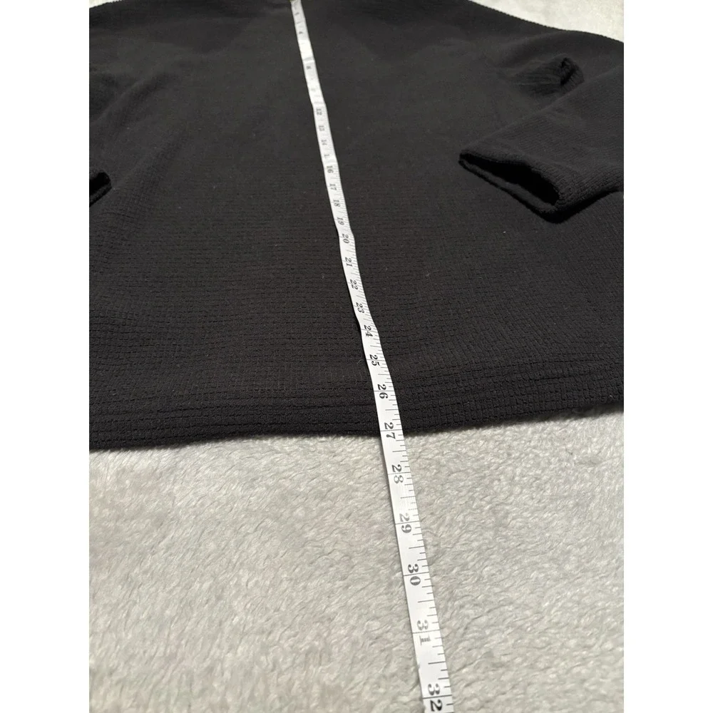 The North Face Men's 1/4 Zip‎ Black Pullover Sweatshirt Size Medium Sweater